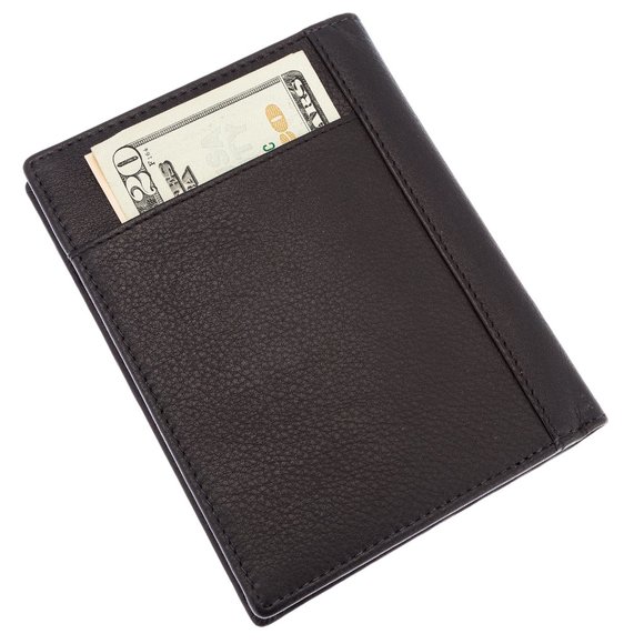 Genuine Leather Passport Holder Case Holder Wallet - Picture 3 of 3